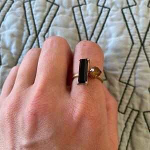 Madewell Gold Gem Ring